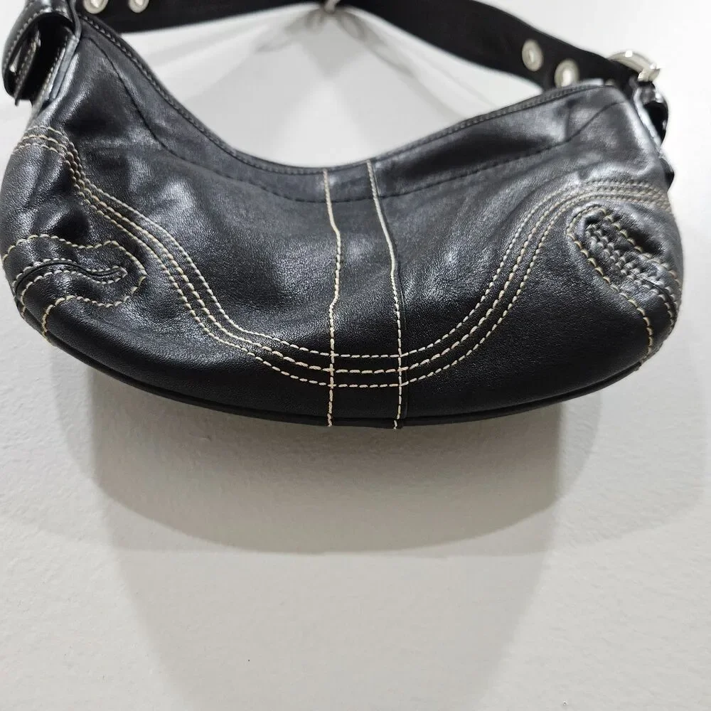 Vintage Coach Soho Small Hobo Shoulder Bag Y2K K05X-8A01 Whimsygoth Dark Fairy
